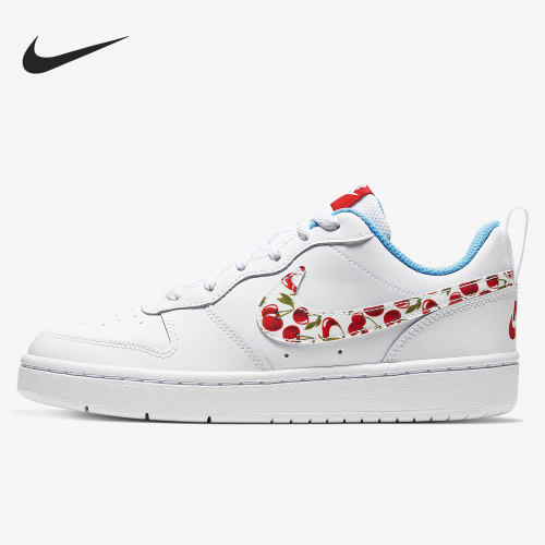 Nike/耐克正品儿童防滑耐磨透气舒适低帮运动板鞋CJ2238-100