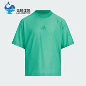 阿迪达斯正品 2025儿童透气经典 运动休闲时尚 Adidas 短袖 JL7520
