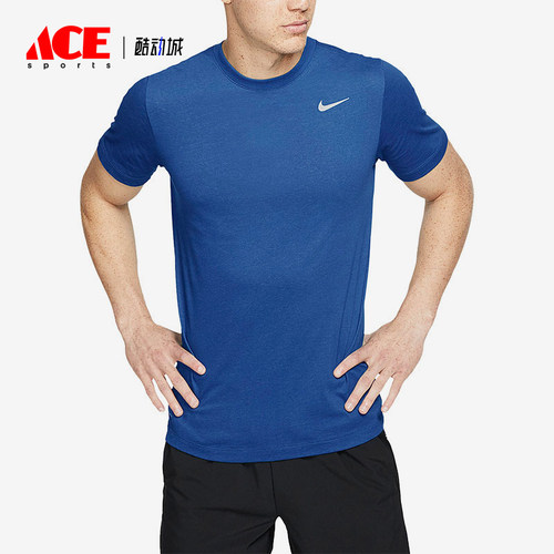 Nike/耐克正品男士运动休闲宽松圆领运动短袖T恤AR6030-476