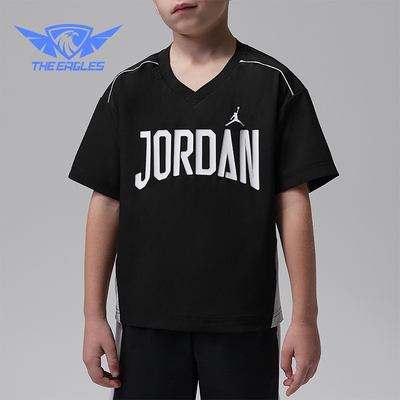 Nike/耐克正品Jordan Prestige 小童经典防晒短袖T恤IW2187-010