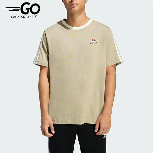 Adidas/阿迪达斯正品LUXCOFECAFECUPT-SHIRT经典短袖T恤JZ5071