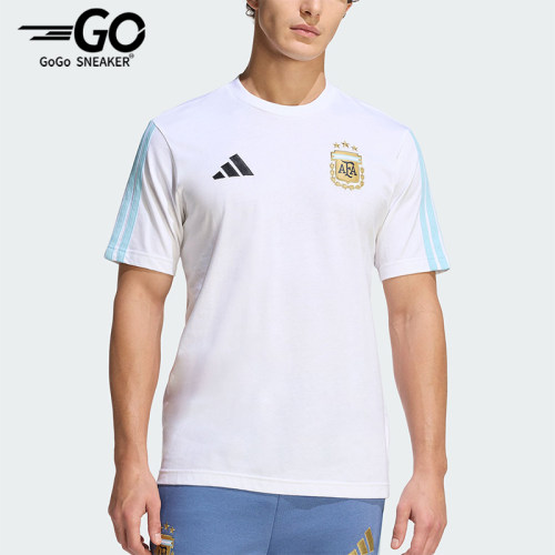 Adidas/阿迪达斯正品2026年男士足球柔软经典舒适短袖球衣KF0327