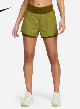 Nike/耐克正品当季新款女子跑步透气宽松运动短裤FJ4252-390