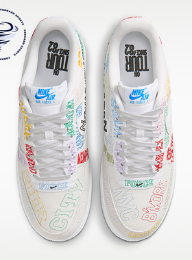 Nike/耐克正品AIR FORCE 1男士低帮潮流经典休闲板鞋II1549-100