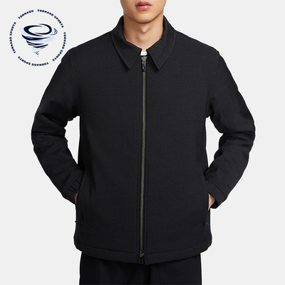 Nike/耐克正品春季男士翻领简约经典透气运动夹克外套HF6790-010