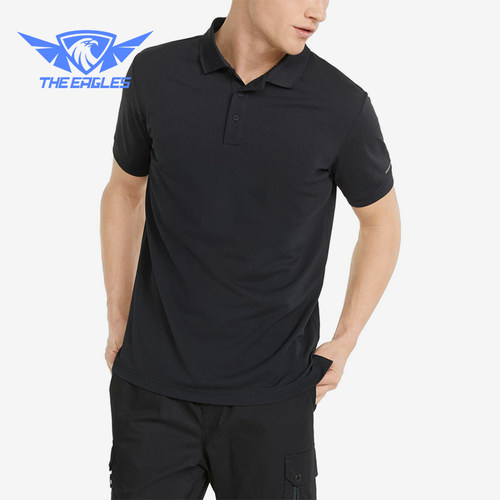 Puma/彪马正品新款男士翻领宽松休闲针织透气短袖POLO衫533843-01
