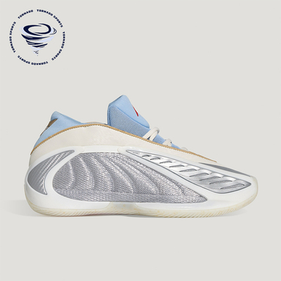 Adidas/阿迪达斯正品ANTHONY EDWARDS 2男女耐磨中帮篮球鞋KJ5134