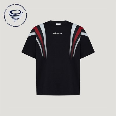 Adidas/阿迪达斯正品三叶草男士圆领套头经典透气日常短袖KW2015