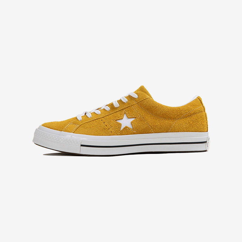 Converse匡威 One Star男女经典姜黄色翻毛皮低帮休闲板鞋165033C,运动鞋new,板鞋,淘宝优惠券,粉丝福利购,淘宝优惠卷