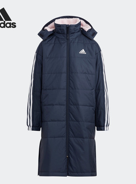 Adidas/阿迪达斯正品冬季新款儿童运动宽松长裤棉服HM7169