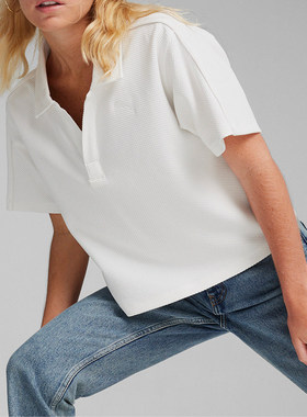 Puma/彪马正品夏季新款女士透气运动休闲短袖POLO衫682156-02