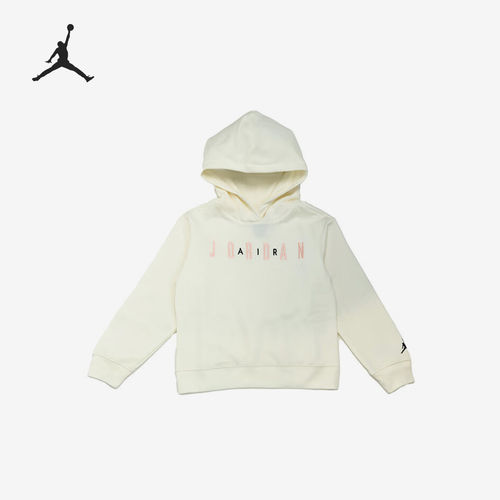 Nike/耐克正品JORDAN大童简约连帽运动休闲卫衣FD4955-133