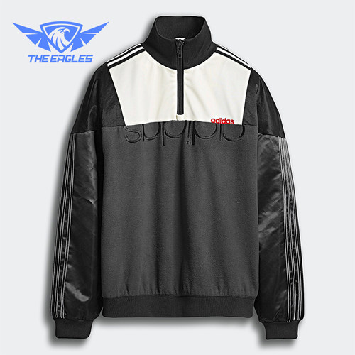 Adidas/阿迪达斯正品alexander wang男士经典复古夹克外套DT9502