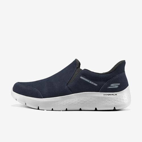Skechers斯凯奇正品Go Walk Flex男轻便休闲鞋216918-NVGY