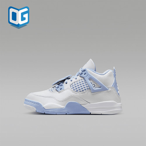 Nike/耐克正品JORDAN小童中帮运动缓震经典耐磨篮球鞋IB8962-100