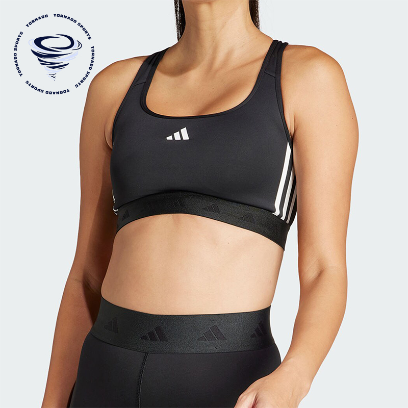 阿迪达斯女士运动训练透气内衣