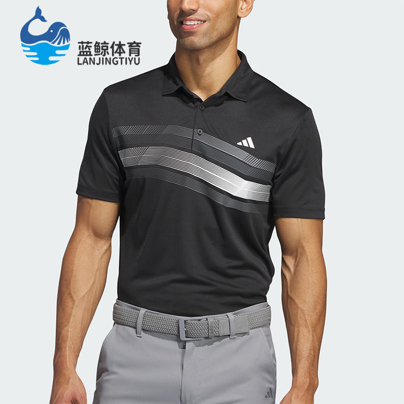Adidas/阿迪达斯正品CORE CHST高尔夫经典运动男士POLO衫IX2018