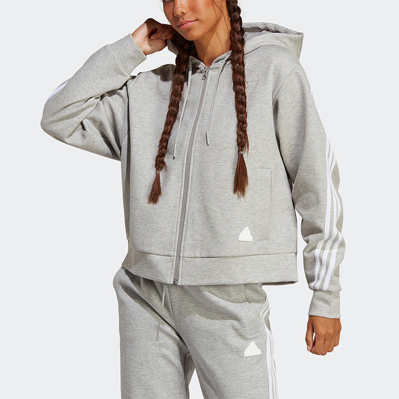 阿迪达斯女子运动宽松外套