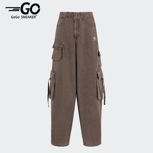 Adidas/阿迪达斯正品ESENTIALSENTIALS女士工装长裤KD4113