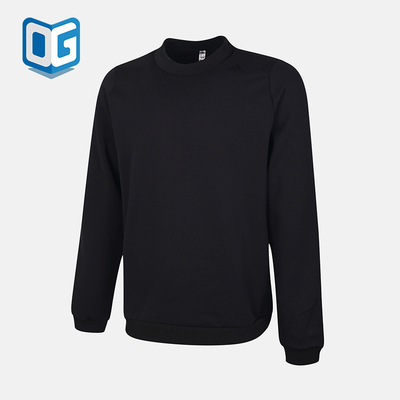 Adidas/阿迪达斯正品2025冬季款男士套头针织运动圆领卫衣KC5930