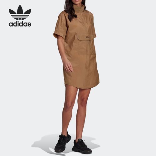 阿迪达斯三叶草女子运动连衣裙