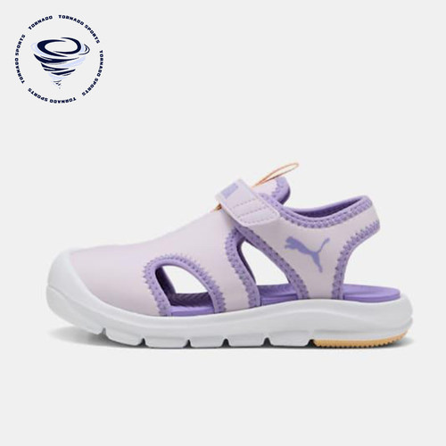 Puma/彪马正品2025小童低帮魔术贴舒适透气耐穿运动凉鞋400584-04