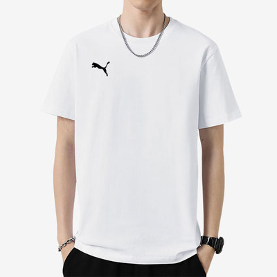 Puma/彪马正品teamGOAL Casuals Tee男士简约短袖658615-04