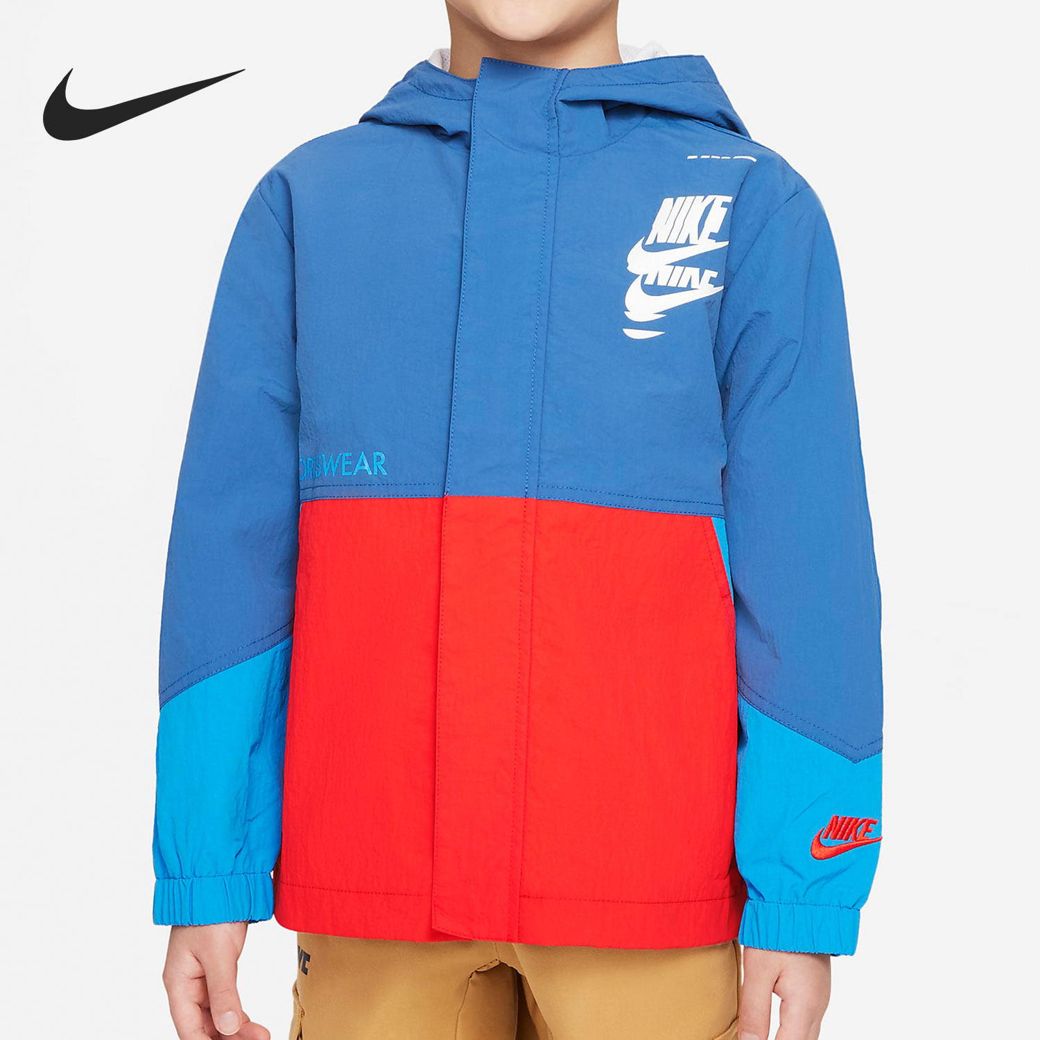 Nike/耐克正品春季新款小童休闲运动连帽夹克外套 DV4400-407,童装/婴儿装/亲子装,普通外套,淘宝优惠券,粉丝福利购,淘宝优惠卷