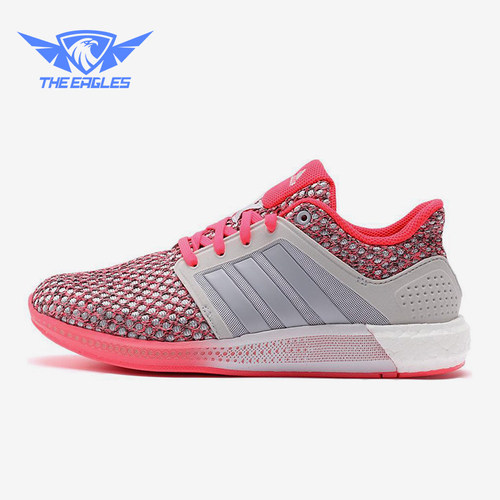 Adidas/阿迪达斯正品春秋女士低帮编织缓震耐磨休闲运动鞋D68998
