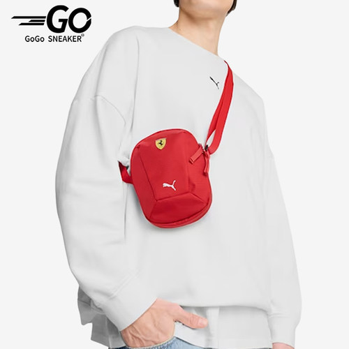 Puma/彪马正品法拉利联名男女同款便捷单肩斜挎包091282-01