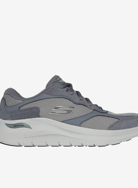 Skechers/斯凯奇正品2024新款男士透气轻便运动低帮跑步鞋