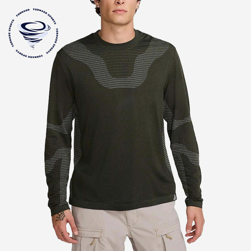 Nike/耐克正品男士运动亲肤柔软透气合身长袖T恤FV8906-355