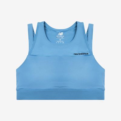 New Balance/NB正品运动女士无袖训练弹力透气背心WB21110-HER