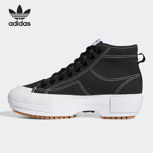阿迪达斯女子经典运动厚底鞋