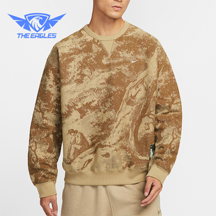 耐克正品 圆领针织卫衣HV4119 Solo 休闲时尚 297 Swoosh男士 Nike