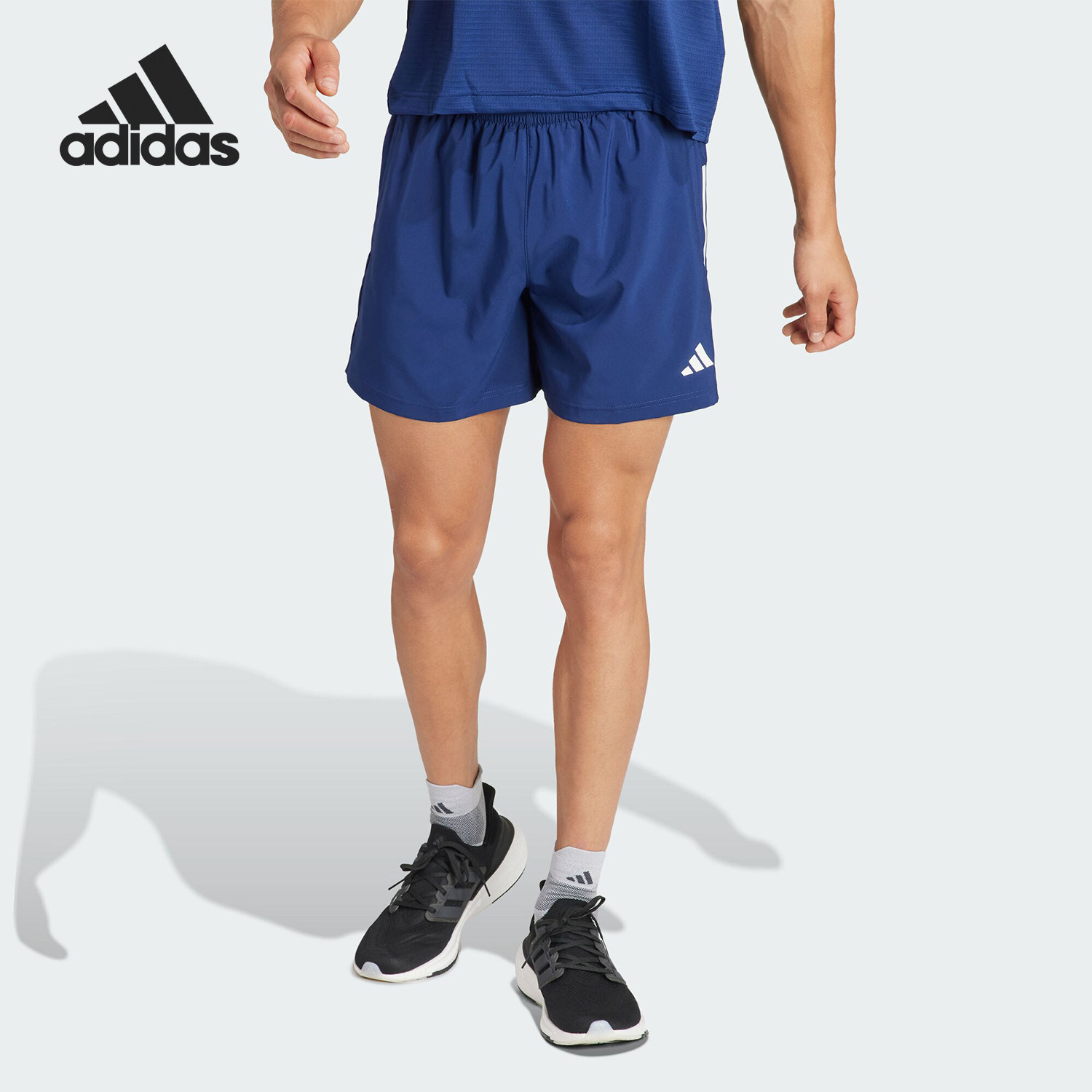 Adidas/阿迪达斯正品OTR B SHORT男士跑步透气运动短裤IY0706