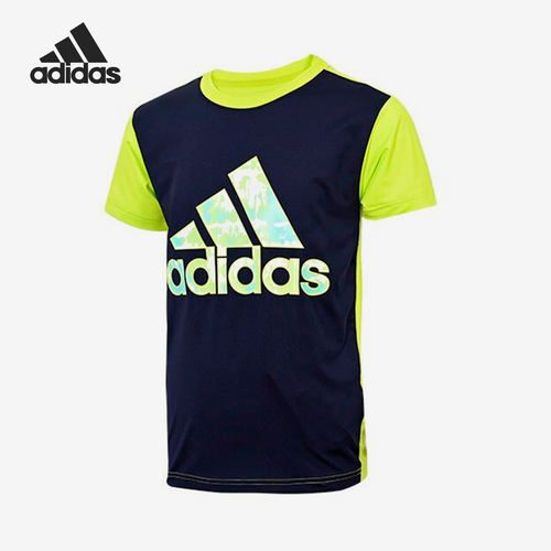 阿迪达斯正品小童运动短袖