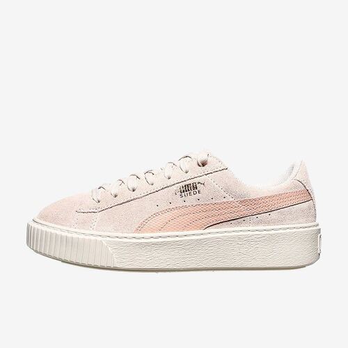 PUMA彪马正品Platform Suede Snake女款低帮运动板鞋363906-06