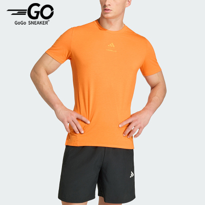 Adidas/阿迪达斯正品M G T LES MILLS男士经典运动修身T恤KS5909