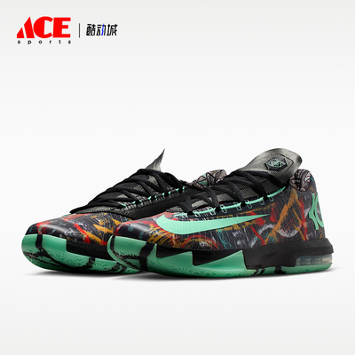 Nike/耐克正品Zoom KD 6男士耐磨潮流复古回弹篮球鞋FQ8356-900