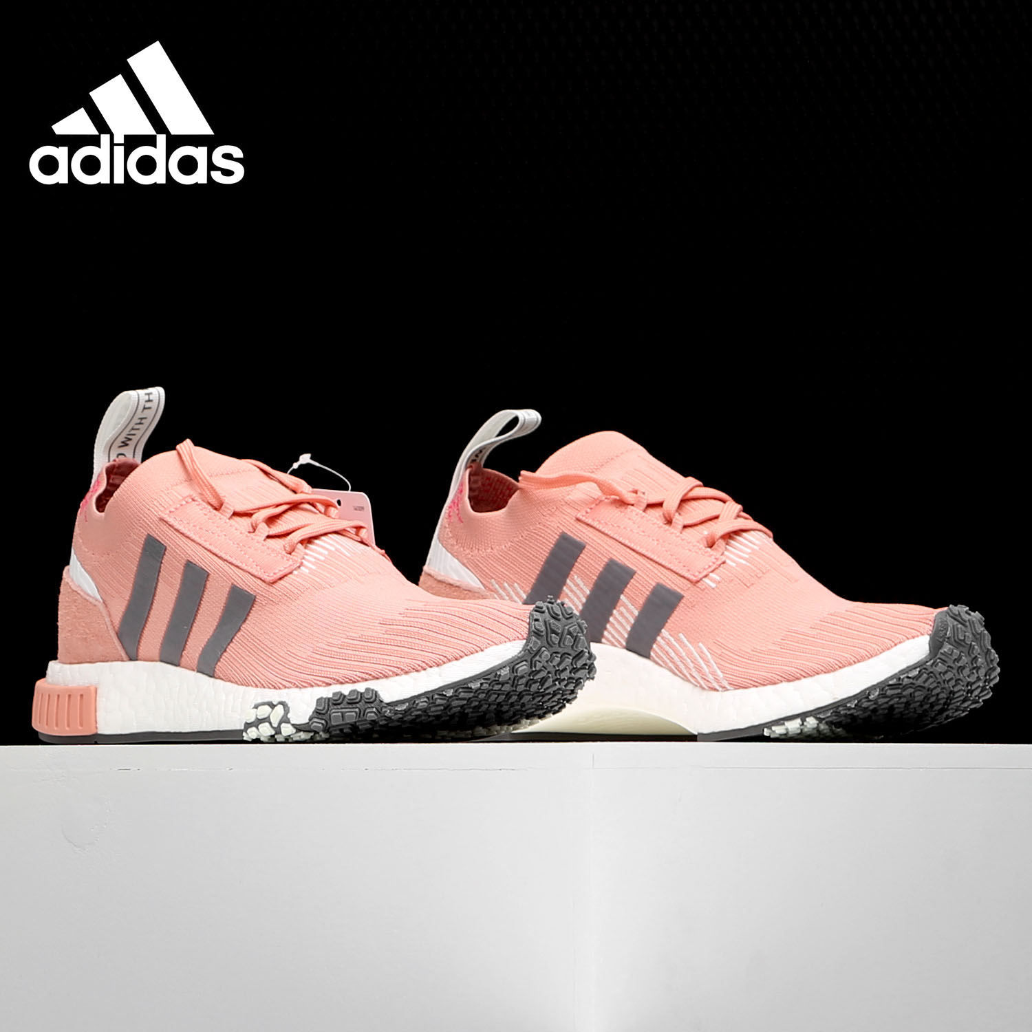 Adidas/阿迪达斯正品三叶草男女鞋NMD RACER PK运动休闲鞋AH2430