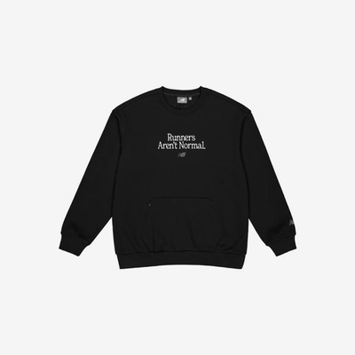 New Balance/NB正品2025新款男子经典休闲卫衣套头衫NCD45101-BK