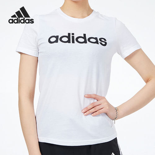 Adidas/阿迪达斯正品夏季新款女子休闲运动短袖T恤 GL0768