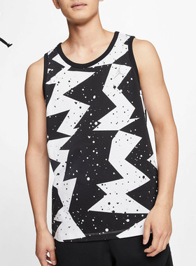 Nike/耐克正品JORDAN PRINTED POOLSIDE 男子篮球运动背心 CJ6231