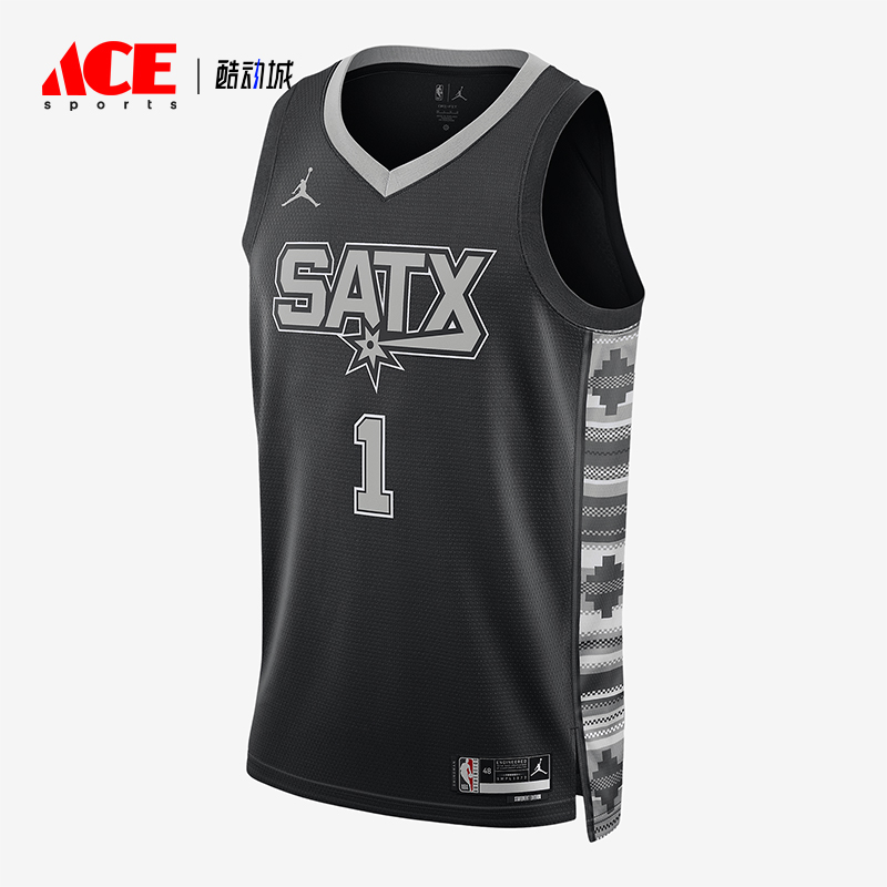 Nike/耐克正品JORDAN男士篮球透气运动训练球衣DO9543-014