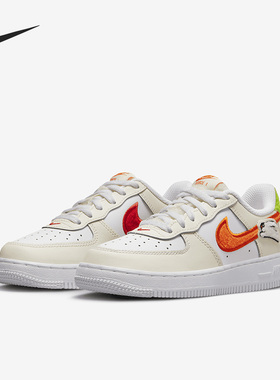 Nike/耐克正品 Force 1 LV8 新款儿童运动休闲板鞋FJ4888-181