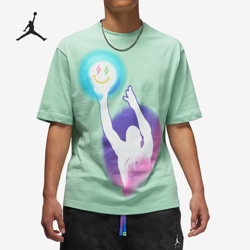 Nike/耐克正品Air Jordan男女健身篮球运动短袖T恤DR2963-308