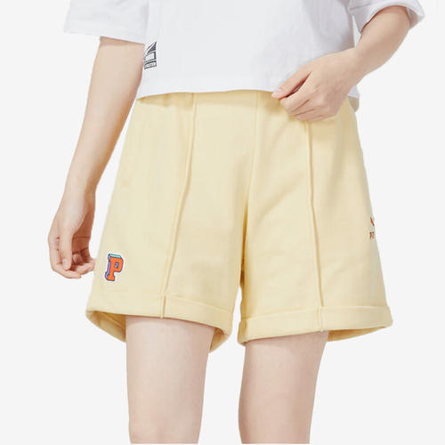 Puma/彪马正品当季新款休闲女子运动系带短裤623256-42