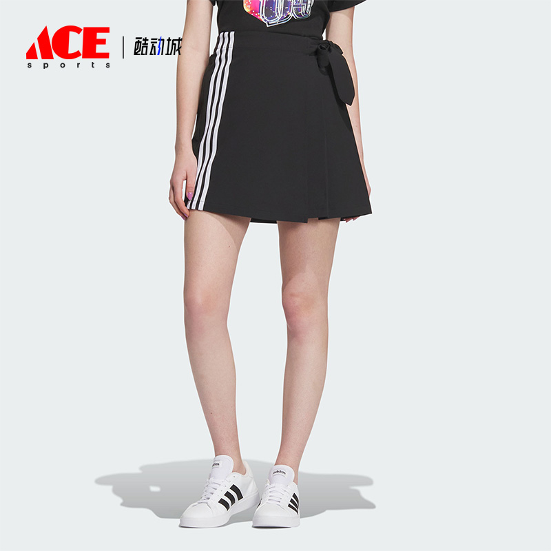 Adidas/阿迪达斯正品夏季neo新款女子简约运动短裙IK5148