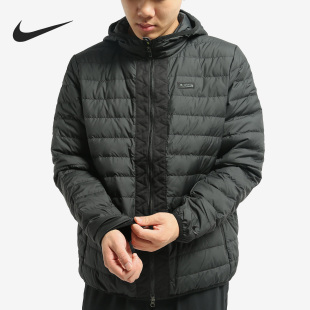 010 詹姆斯男子休闲连帽运动保暖羽绒服927217 Nike 耐克官方正品